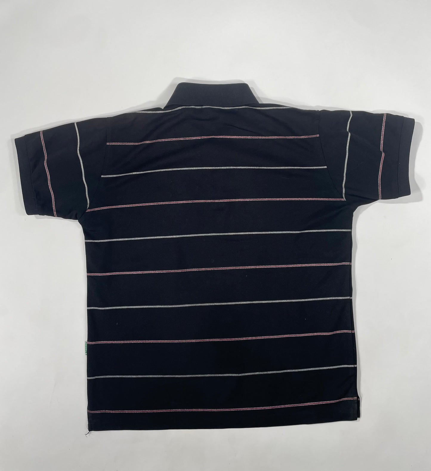 Polo Lacoste a righe Uomo Vintage Taglia L (4)