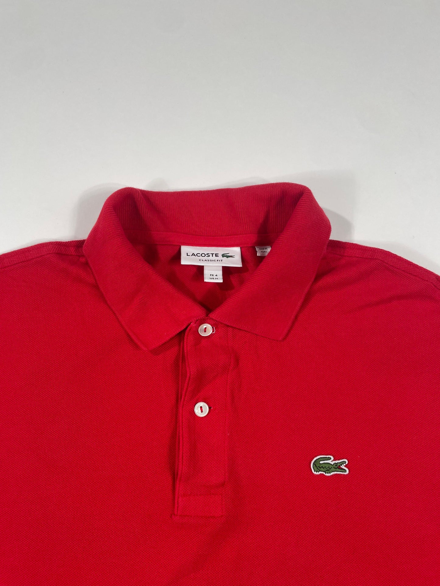 Polo Lacoste vintage Uomo taglia M (4) Classic Fit