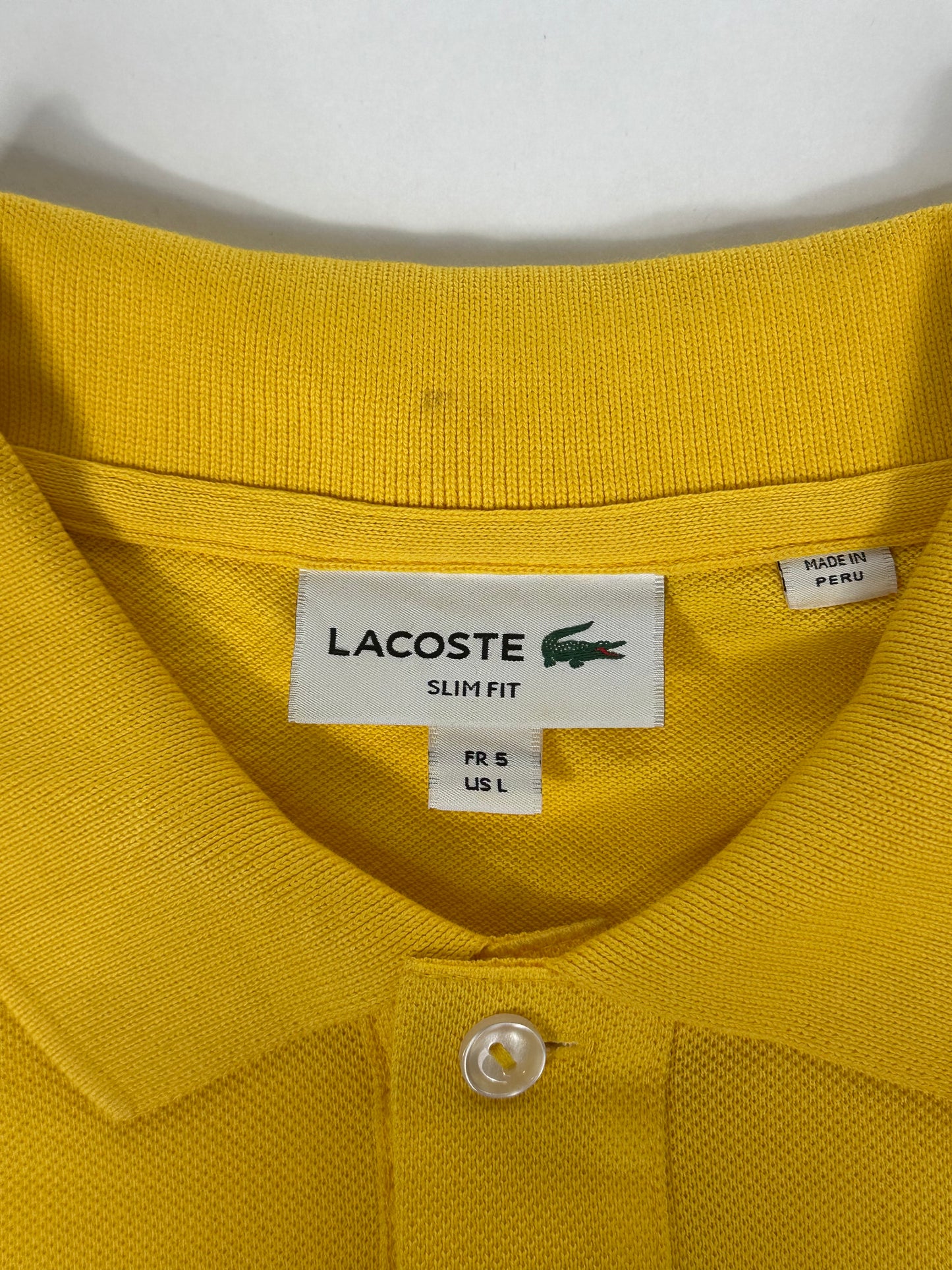 Polo Lacoste Uomo Vintage Taglia L (5)