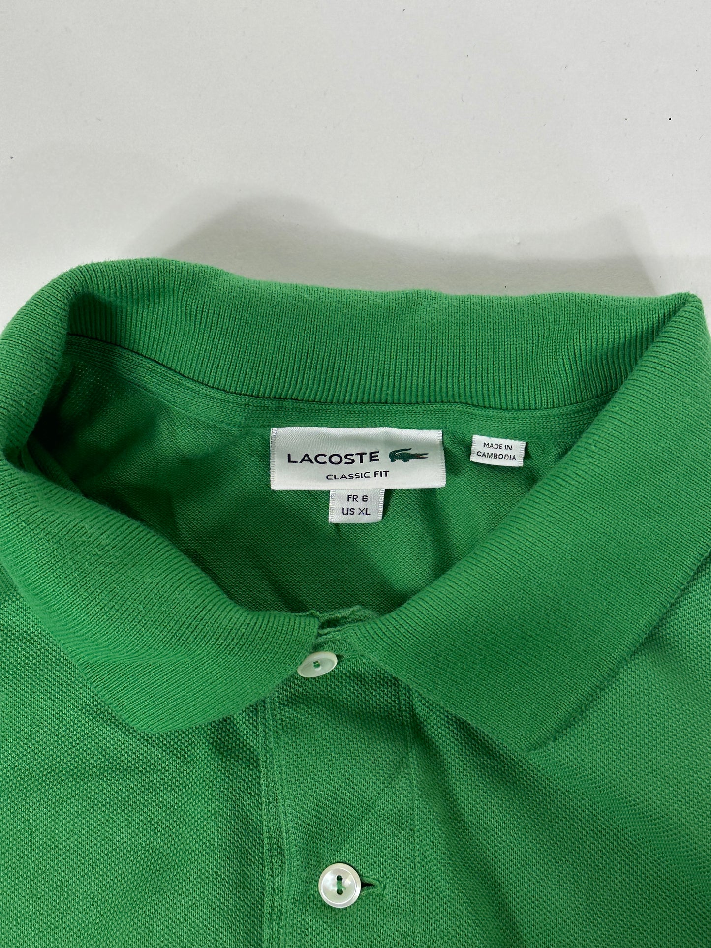 Polo Lacoste Uomo Vintage Taglia XL (6)