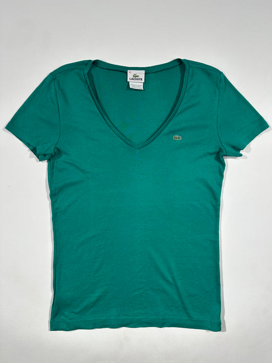 T-shirt Lacoste Taglia 46 (XL) Collo a V