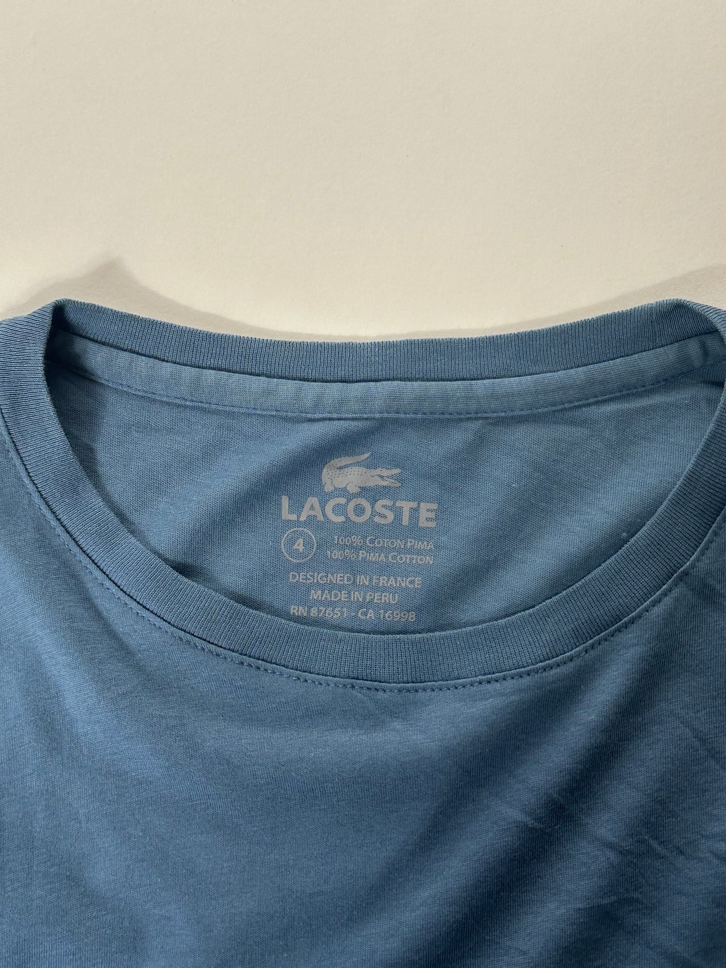 Shirt Lacoste Uomo Vintage Taglia M (4)