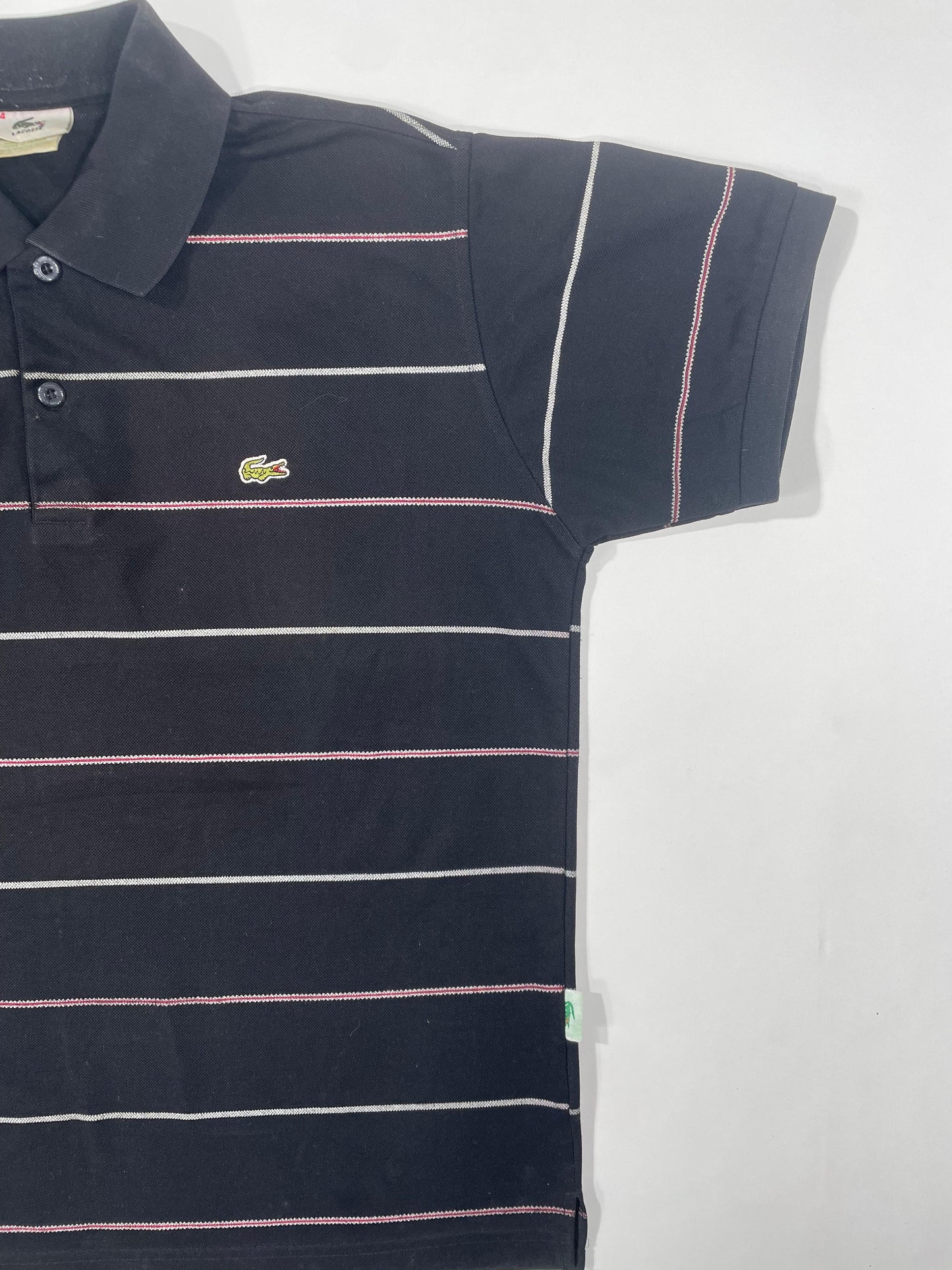 Polo Lacoste a righe Uomo Vintage Taglia L (4)