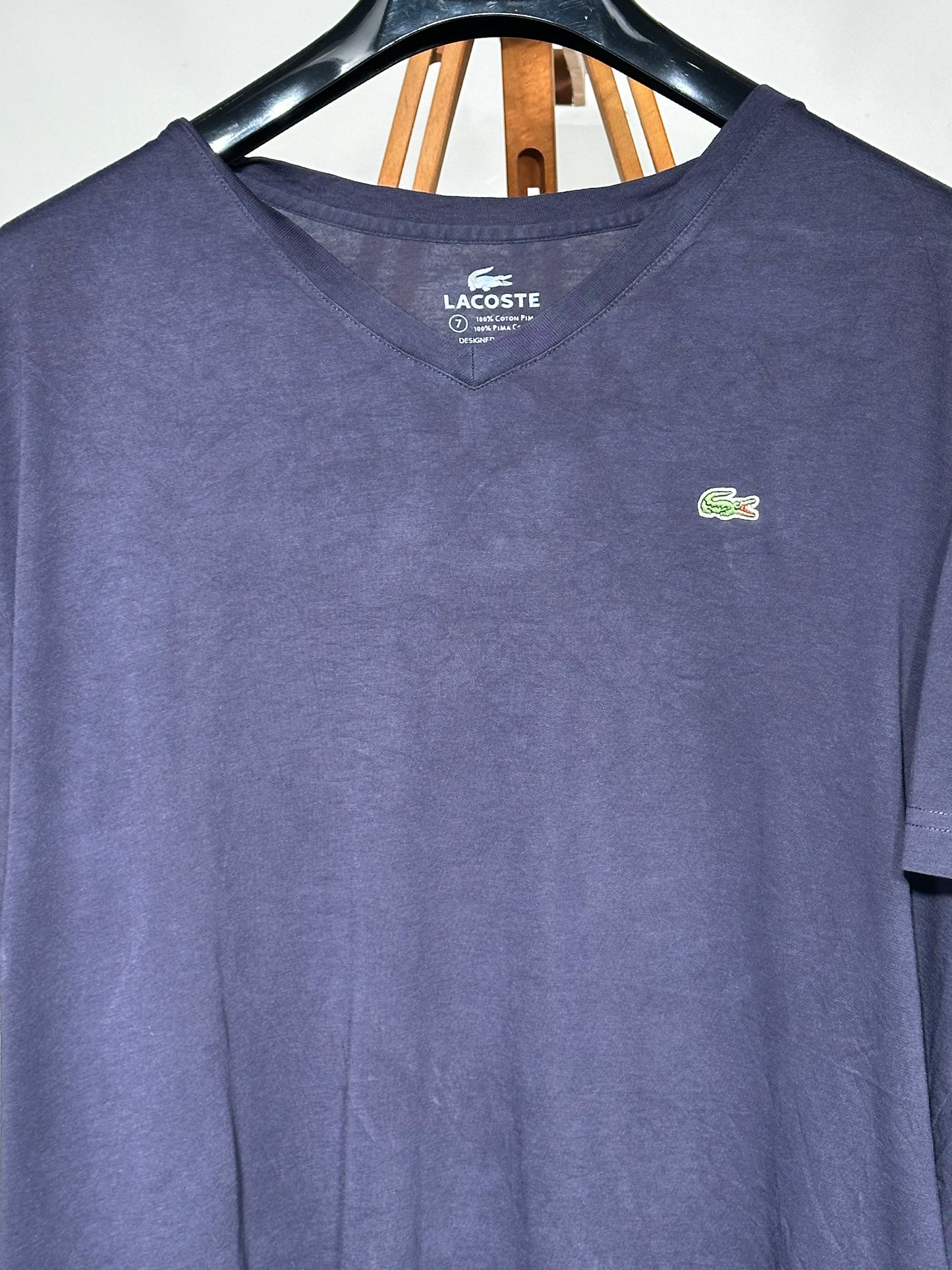 T-shirt Lacoste Uomo Vintage Taglia XXL