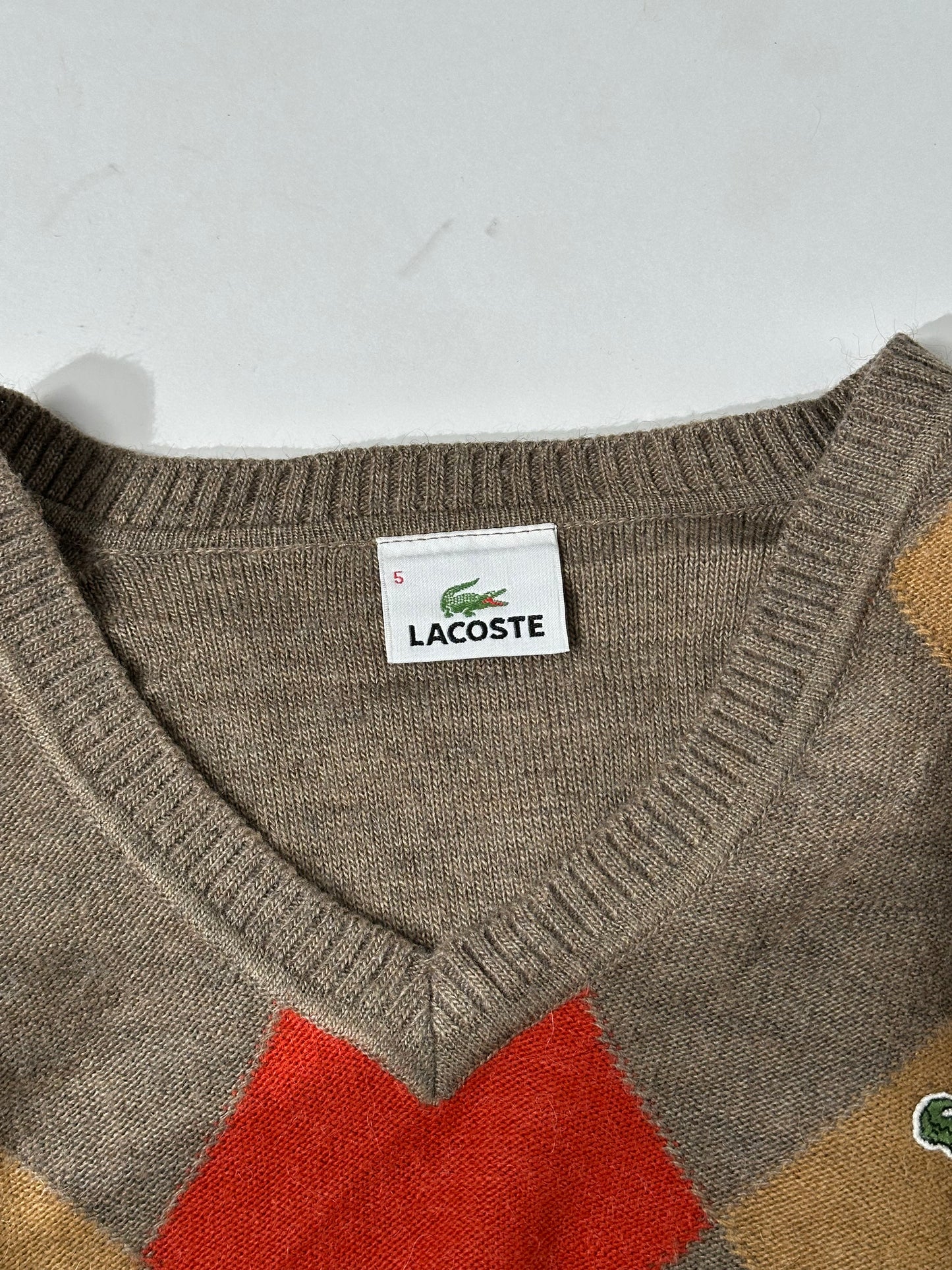 Maglione Lacoste Uomo Vintage Taglia L (5)